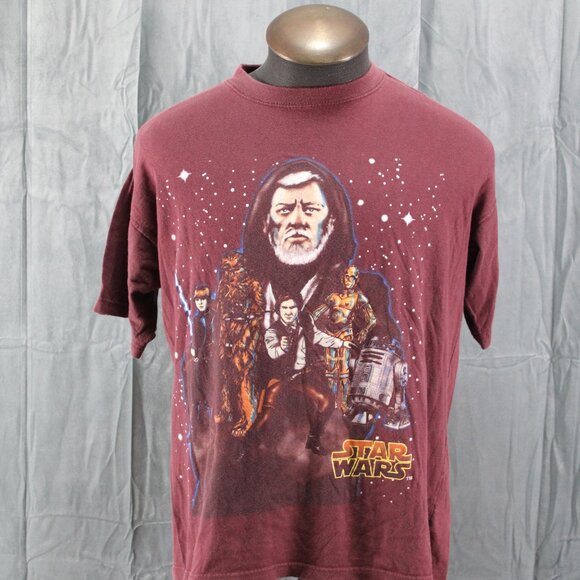 Vintage Graphic T-shirt - Star Wars Big Graphic Original - Men's Large - Picture 3 of 9